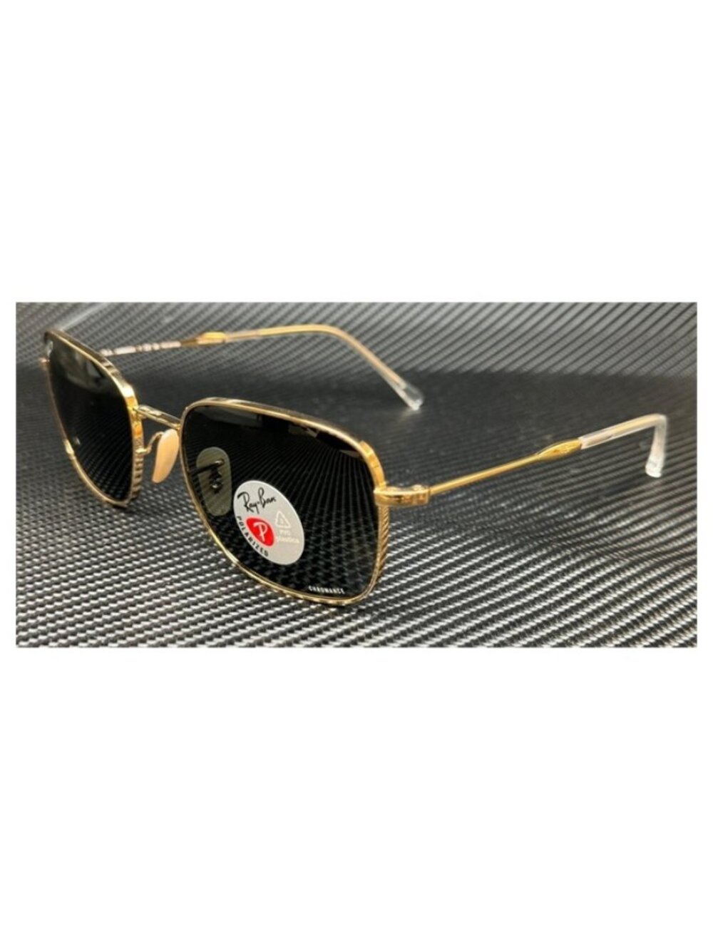 New Undisclosed Men Gold Sunglasses 57-20-145